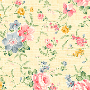 Laurel 53832-3 Cornsilk by Whistler Studios for Windham Fabrics