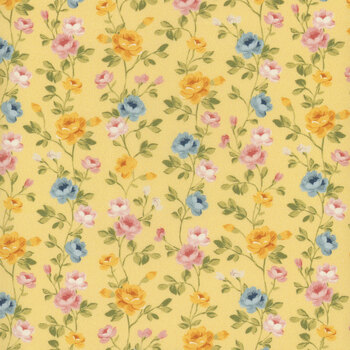 Laurel 53834-6 Pale Yellow by Whistler Studios for Windham Fabrics