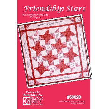 Friendship Stars Pattern + Panel