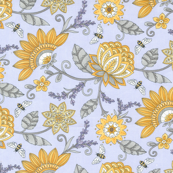 Honey & Lavender 56080-18 Soft Lavender by Deb Strain for Moda Fabrics