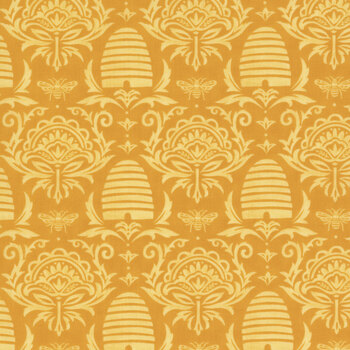 Honey & Lavender 56082-24 Daisy Yellow by Deb Strain for Moda Fabrics