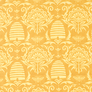 Honey & Lavender 56082-24 Daisy Yellow by Deb Strain for Moda Fabrics