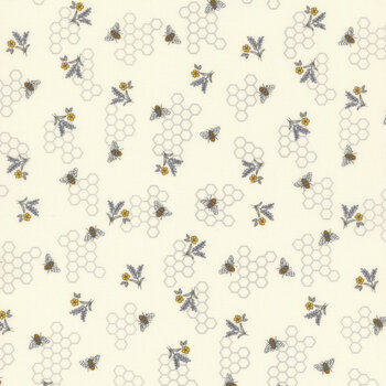 Honey & Lavender 56087-11 Milk by Deb Strain for Moda Fabrics