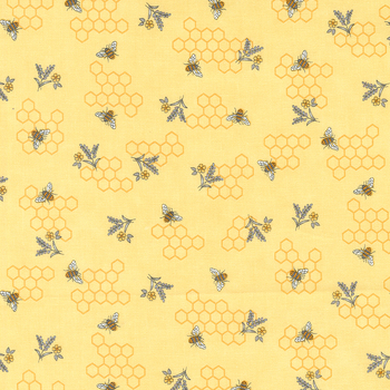 Honey & Lavender Fabric from Moda Fabrics | Shabby Fabrics