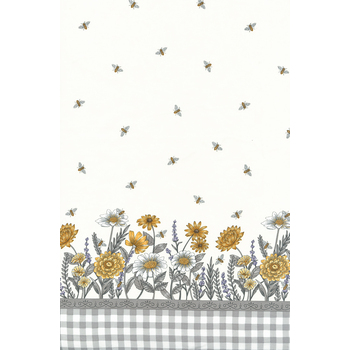 Honey & Lavender 56088-11 Milk Border Print by Deb Strain for Moda Fabrics