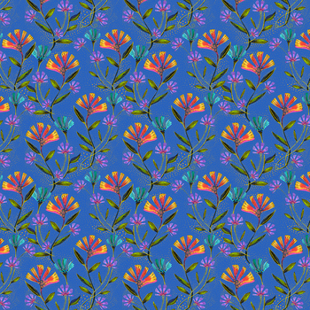 Earth Song Y4023-31M Digital Viney Floral by Laurel Burch from Clothworks
