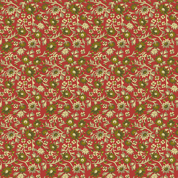 Elliot 53789-3 Berry by Julie Hendrickson for Windham Fabrics