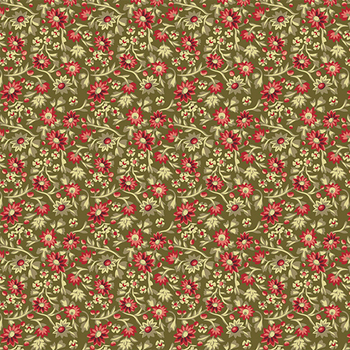 Elliot 53789-4 Moss by Julie Hendrickson for Windham Fabrics