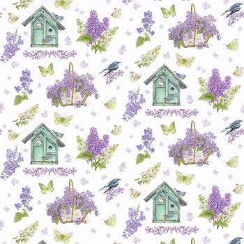 Bloomerang 955-05 Multi by Jane Shasky for Henry Glass Fabrics