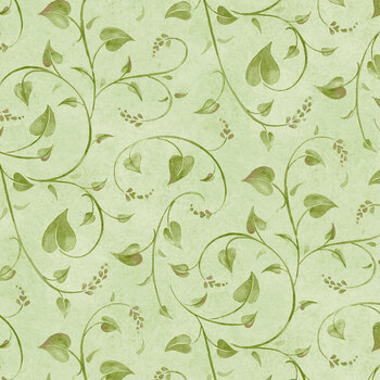 Bloomerang 956-66 Green by Jane Shasky for Henry Glass Fabrics