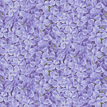 Bloomerang 958-75 Perwinkle by Jane Shasky for Henry Glass Fabrics