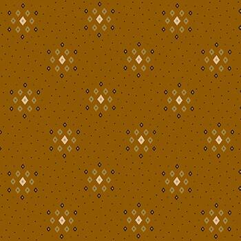 Quiet Grace 918-33 Chestnut by Kim Diehl for Henry Glass Fabrics