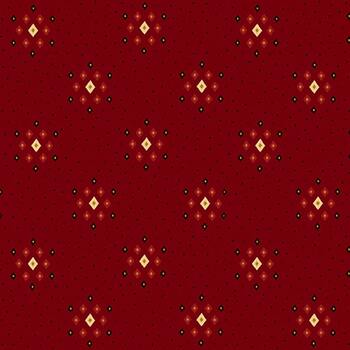 Quiet Grace 918-88 Cranberry by Kim Diehl for Henry Glass Fabrics