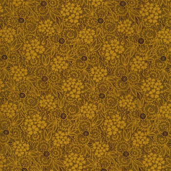 Quiet Grace 919-44 Gold by Kim Diehl for Henry Glass Fabrics