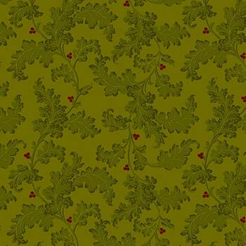 Quiet Grace 923-66 Pine by Kim Diehl for Henry Glass Fabrics