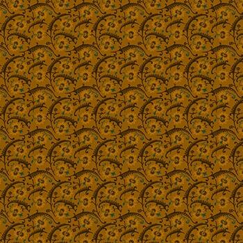 Quiet Grace 927-30 Chestnut by Kim Diehl for Henry Glass Fabrics