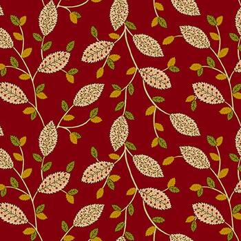 Quiet Grace 930-88 Cranberry by Kim Diehl for Henry Glass Fabrics