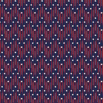 Friday Harbor 3175-77 Navy by Janet Rae Nesbitt for Henry Glass Fabrics