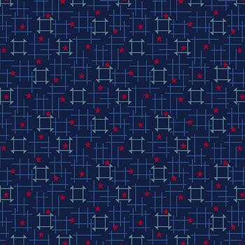 Friday Harbor 3176-77 Navy by Janet Rae Nesbitt for Henry Glass Fabrics