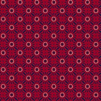 Friday Harbor 3177-88 Red by Janet Rae Nesbitt for Henry Glass Fabrics