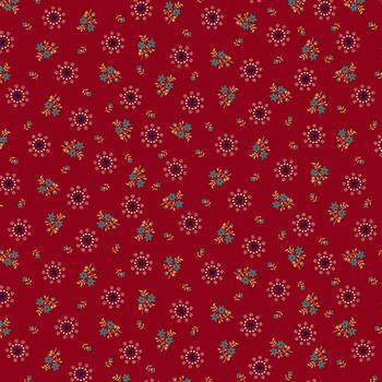 Friday Harbor 3179-88 Red by Janet Rae Nesbitt for Henry Glass Fabrics