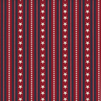 Friday Harbor 3182-88 Red by Janet Rae Nesbitt for Henry Glass Fabrics