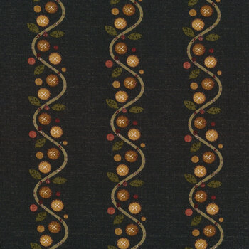 Home Sweet Home 3171-99 Black by Debbie Busby for Henry Glass Fabrics