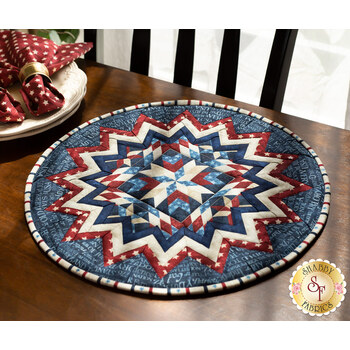  Point of View Folded Star Table Topper Kit - Stars & Stripes 11