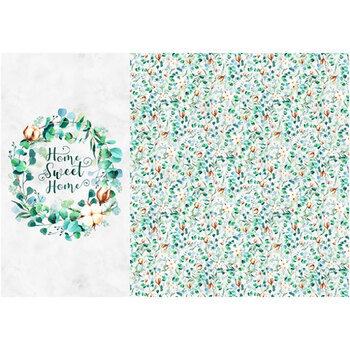 Celebrate the Seasons T4907-436 Eucalyptus Panel by Hoffman Fabrics