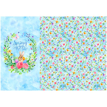 Celebrate the Seasons T4907-589 April Panel by Hoffman Fabrics