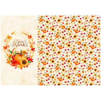 Celebrate the Seasons T4907-596 November Panel by Hoffman Fabrics