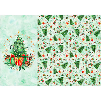 Celebrate the Seasons T4907-597 December Panel by Hoffman Fabrics
