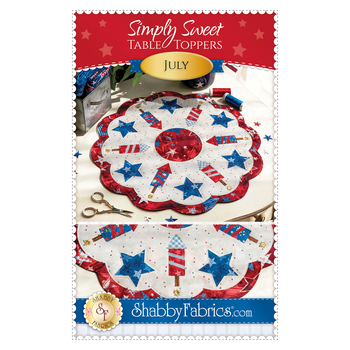 Simply Sweet Table Toppers - July Pattern - PDF Download