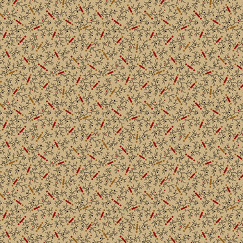 Butternut & Peppercorn II R170750-Beige by Pam Buda for Marcus Fabrics