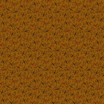 Butternut & Peppercorn II R170750-Rust by Pam Buda for Marcus Fabrics