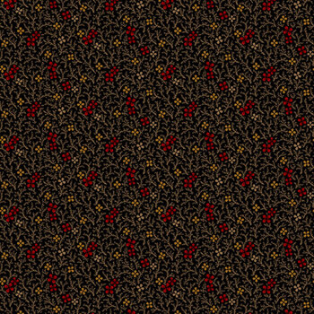 Butternut & Peppercorn II R170753-Black by Pam Buda for Marcus Fabrics