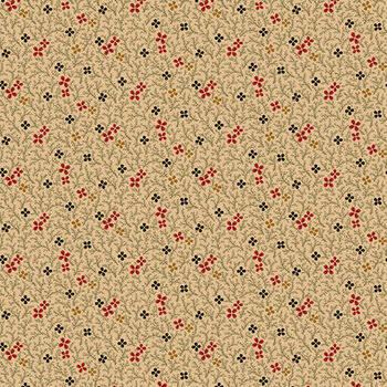 Butternut & Peppercorn II R170753-Cream by Pam Buda for Marcus Fabrics