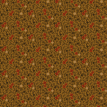 Butternut & Peppercorn II R170753-Gold by Pam Buda for Marcus Fabrics