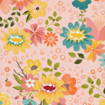 Spring's in Town C14210-BLUSH by Sandy Gervais for Riley Blake Designs REM