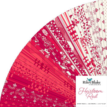 Heirloom Red  Rolie Polie by My Mind's Eye for Riley Blake Designs