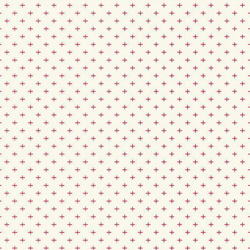 Heirloom Red C14347-Cream by My Mind's Eye for Riley Blake Designs