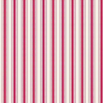 Heirloom Red C14348-Cream by My Mind's Eye for Riley Blake Designs