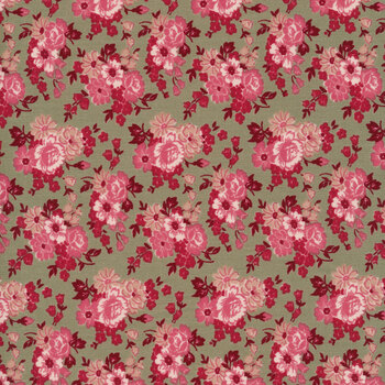 Blushing Blooms 98732-233 by Kaye England for Wilmington Prints