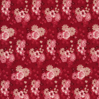 Blushing Blooms 98732-333 by Kaye England for Wilmington Prints
