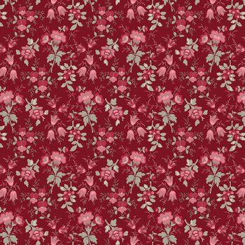 Blushing Blooms 98735-332 by Kaye England for Wilmington Prints