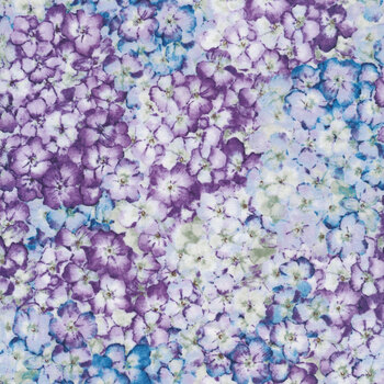 Hydrangea Mist 39820-444 by Susan Winget for Wilmington Prints REM