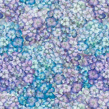 Hydrangea Mist 39820-444 by Susan Winget for Wilmington Prints