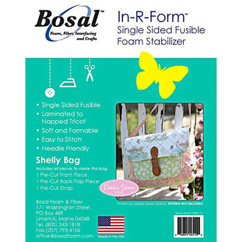 Bosal In-R-Form - Shelley Bag - Single Sided Fusible Foam Stabilizer