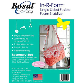 Bosal In-R-Form - Rosemary Bag - Single Sided Fusible Foam Stabilizer