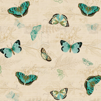 En Bleu 4032-11 by Katie Pertiet for Clothworks